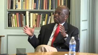 Presidential Candidate Herman Cain lacks clarity while criticizing President Obama's Libya decision