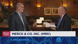 Merck CEO Robert Davis goes one-on-one with Jim Cramer