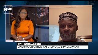 Patriotic Act Bill: Zimbabwe Opposition Leader Opposes 'Draconian Law' | NC Now | 31-05-23