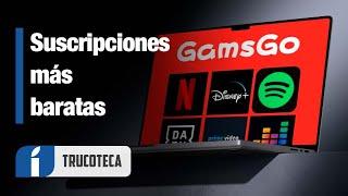 Tus suscripciones más baratas ¡Paga menos por Netflix, Office 365 y más! con GamsGo