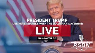 LIVE: President Trump Delivers Remarks with the Louisiana Governor - 3/24/25