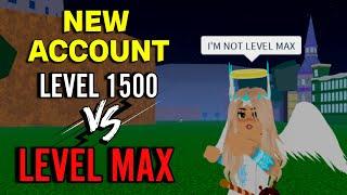 『 I'M NOT LVL MAX 』I PVP THE PLAYER LVL MAX in Blox Fruits | EVA