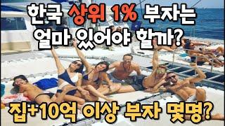 당신만 모르는 부자들의 투자법. 한국 상위 1% 부자는 몇명 일까요? 얼마나 벌까? 종자돈은 어떻게 모았나? 어떻게 부자 되었나? 부자들은 어디에 투자하나? 주식? 부동산?