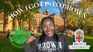 How I got into Brown for my PhD at 21 | My reaction, Stats, CV and Admission Advice