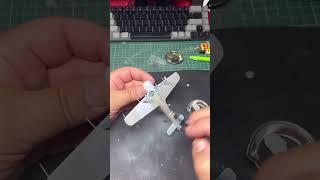 Airfix Starter set challenge update, painting the fuselage. #airfix #scalemodel #aircraft