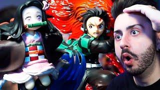 Unboxing de Figuras Anime por Wade Otaku - Figura Nezuko Kimetsu no Yaiba, Tanjiro Kimetsu no Yaiba