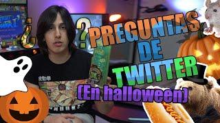 RATAS, HOTDOGS Y HALLOWEEN! | Respondiendo Preguntas extrañas de TWITTER!