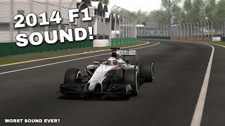 This F1 MOD has the OLD V6 HYBRID SOUND! 