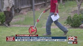 Unlicensed contractors busted in statewide sting