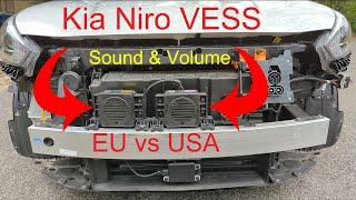 Kia Niro VESS - USA vs Europe Comparison