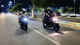 Night Lovell Polozhenie | MT 07 | CB 650F Night Ride