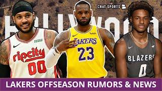 Lakers Rumors: Sign Carmelo Anthony? LeBron James Wants To Retire A Laker & Scouting Bronny James