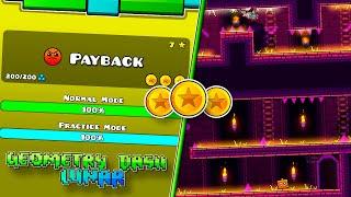 "Payback" [All Secret Coins] by @GenaMorphosis | Geometry Dash: Lunar [2.2]