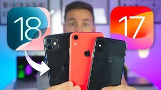 iOS 18 en iPhone 11, XR y XS  Todas las NOVEDADES que NO llegan....