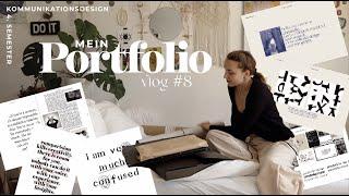 MEIN DESIGN PORTFOLIO // Design Uni Vlog #8