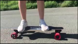 Elektro Skateboard, PULNDA E-Board Longboard mit Motor und Akku und Fernbedienung