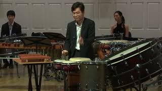 Xenakis' "Rebonds B", performed by Michael Yeung