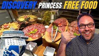 FREE Discovery Princess Food - What to Expect!