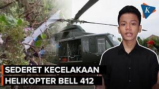 Sejumlah Kecelakaan Helikopter Bell 412 yang Pernah Terjadi di Indonesia