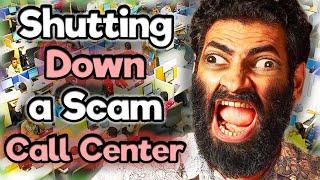 Shutting Down a Scam Call Center for Good! - (Anyone Could Do This!)