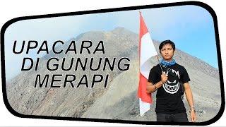 upacara di gunung merapi - 17 agustus 2016