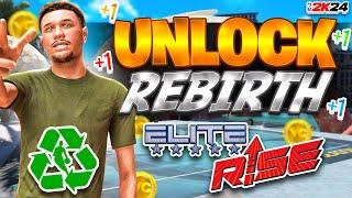 HOW to UNLOCK REBIRTH & OTHER INSANE REWARDS on NBA 2K24! 150K+ VC, ATRRIBUTE UPGRADES & REBIRTH 2.0