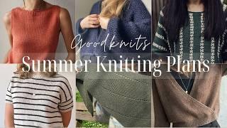 Summer Knitting Plans - Zero PetiteKnit & My Favourite Things / SABAI top, Farnham Tee & cardigans