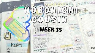 Hobonichi Cousin | Plan With Me | TheCoffeeMonsterzCo Stickers