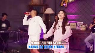 ALUM#GILGA SAHID, HAPPY ASMARA- KARAOKE -NO VOKAL- LIRIK