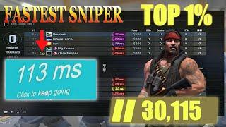 Fastest Sniper Vs 30K Premier