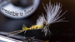 Last Chance Cripple - Crippled PMD Emerger Fly Pattern - McFly Angler Dry Fly Tutorial