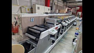 Nilpeter FA 4250 narrow web flexo printing press -  N24001