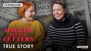 The true story behind WICKED LITTLE LETTERS - Starring Olivia Colman and Jessie Buckley