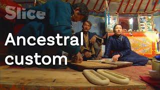 Take a look inside a Mongolian Yurt | SLICE