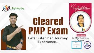 Ms. Athira Pisharody  - Cleared PMP Exam in 2024 - Center Based - Sharing PMP Experience