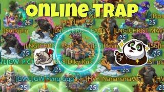 Lords Mobile - Online traps were destroyed. Unstopable 5 emperor account