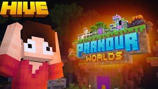 ПАРКУР - НОВЫЙ РЕЖИМ НА ХАЙВЕ! (Parkour Worlds) - #Minecraft #Hive #TheHive