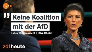 Wagenknecht zur AfD: "Mit Höcke kann man nicht koalieren" | Markus Lanz vom 27. Juni 2024