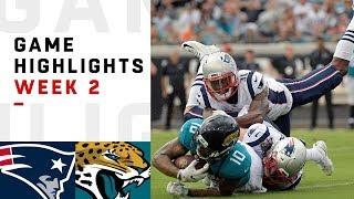 Patriots vs. Jaguars Week 2 Highlights | NFL 2018