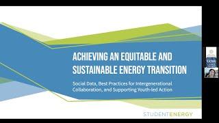 Achieving an Equitable and Sustainable Energy Transition