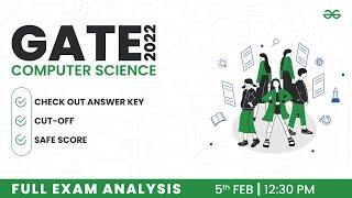 GATE CSE 2022 Full Exam Analysis