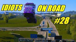  IDIOTS On The Road #28 (Euro Truck Simulator 2 Multiplayer) #truckersmp  #ets2funnymoments