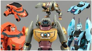 ||Smart transformations|| Transformers Animated Blurr, Ironhide & Grimlock transformed + showcase!