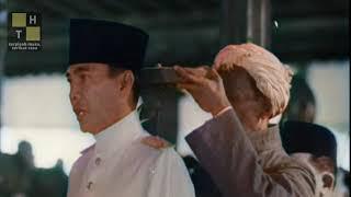 Pelantikan Soekarno sebagai Presiden RIS (1949) I Video Sejarah Edisi Warna