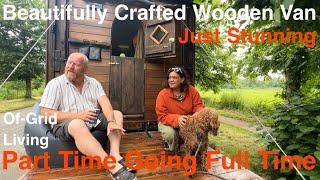 Amazing Wooden Crafted Off-Grid Mercedes Truck-Van Life !