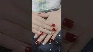 Cherry Red  #shortvideo #nailgel #nail #trendingvideo #shortsyoutube