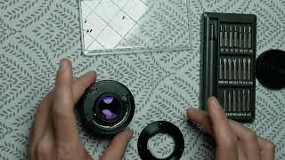 Vintage lens modification - Get to work your M42 aperture mechanism - DIY - last forever