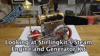 Looking at Stirlingkit's Steam Engine and Generator