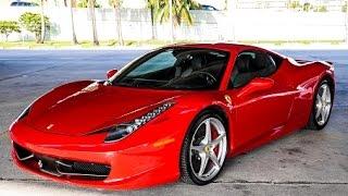 Ferrari 458 Italia Cars GoPro Fast Acceleration Fly-by & Exhaust