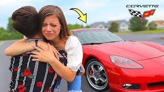 SURPRISING MY GIRLFRIEND WITH HER DREAM CAR!! *Emotional*